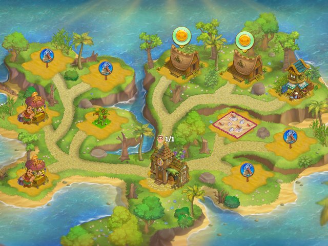 New Lands: Paradise Island - Скриншот 2