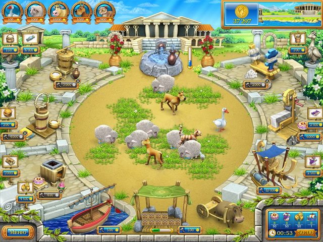 Веселая ферма. Древний Рим - Скриншот 6